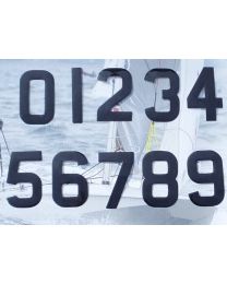 Topper Championship 80mm hull numbers self ahesive